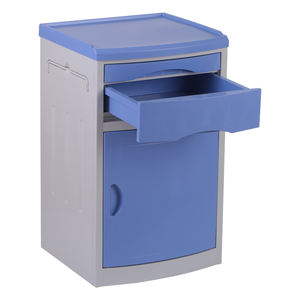 خزانة جانبية طبية متحركة اقتصادية للمستشفيات مصنوعة من البلاستيك ABS مع أدراج للتخزين في أجنحة المستشفى - Product Image 6