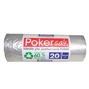 Juego de 20 Bolsas para Basura POKER SAK 30LT 60X65CM - Product Image 1