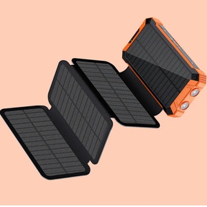 Cargador Portátil Plegable con Panel Solar M-Queen OEM ODM de 20000 mAh, Resistente al Agua, para Teléfono Móvil y Portátil - Product Image 1