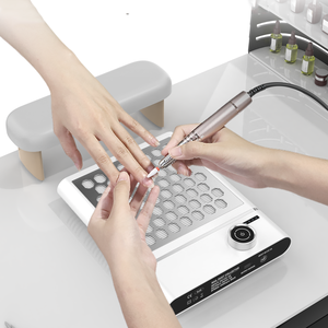 Nuevo Diseño Profesional, Potente Colector de Polvo <span class=keywords><strong>para</strong></span> <span class=keywords><strong>Uñas</strong></span> de Alta Tecnología, Aspiradora de 12V, Material ABS, Portátil <span class=keywords><strong>para</strong></span> Pedicura en Casa - Product Image 2