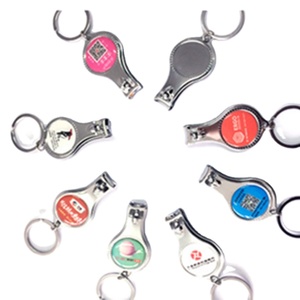 Nhà Máy bán hàng trực tiếp đa chức năng Bạc Vòng cắt móng tay và vòng chìa khóa - Product Image 1