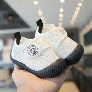 Sandalias de malla de verano 2026 para bebé, con cierre de gancho y bucle, antideslizantes, transpirables, para primeros pasos, zapatos casuales para bebés unisex de 1 a 3 años - Product Image 3
