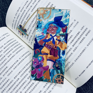 2025 Quà Tặng Khuyến Mãi Men Kẽm Hợp Kim Kim Loại Bookmark Tùy Chỉnh Cá Nhân Bookmark 3D Dễ Thương Phim Hoạt Hình Anime Bookmark Cho Cuốn Sách - Product Image 2
