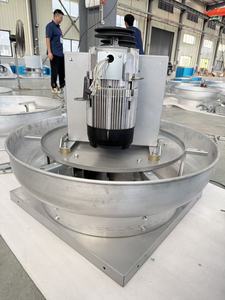 Ventilateur d'extraction de toit autoportant en acier inoxydable personnalisable OEM/ODM avec turbine à énergie éolienne - Product Image 3