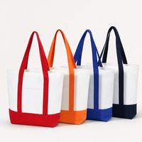 Sac fourre-tout en toile de coton recyclé écologique, durable, avec impression de logo, idéal pour les cadeaux promotionnels et les offres d'entreprise – Vente Flash