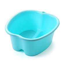 Bassin de pédicure profond en plastique HALO avec repose-pieds surélevé, seau de spa domestique pour la maison OEM ODM - Product Image 2