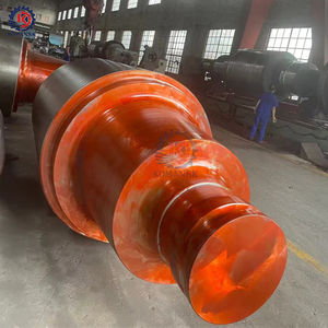 Cường Độ Cao Kích Thước Lớn Nhà Máy OEM Tùy Chỉnh Chất Lượng Cao Rèn Kim Loại Lớn Và Nhiệm Vụ Nặng Nề Máy Nghiền Trục Con Lăn Chính - Product Image 3