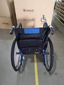 Silla <span class=keywords><strong>de</strong></span> <span class=keywords><strong>Ruedas</strong></span> Manual <span class=keywords><strong>de</strong></span> <span class=keywords><strong>Alquiler</strong></span>, Fácil <span class=keywords><strong>de</strong></span> Limpiar, con Marco <span class=keywords><strong>de</strong></span> Acero con Recubrimiento en Polvo <span class=keywords><strong>para</strong></span> Uso Frecuente - Product Image 3