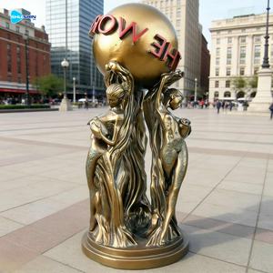 Recuerdos Personalizados, Estatua <span class=keywords><strong>de</strong></span> Bronce <span class=keywords><strong>de</strong></span> Tamaño Real <span class=keywords><strong>de</strong></span> Scarface, 'El Mundo Es Tuyo', en Venta - Product Image 2