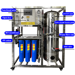 ระบบกรองน้ำอุตสาหกรรม 500 ลิตร/ชั่วโมง เครื่องกรองน้ำ RO ประสิทธิภาพสูงสำหรับโรงงานและเชิงพาณิชย์ - Product Image 2