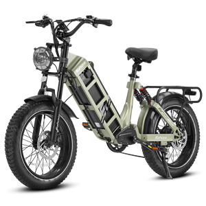 Eahora Juliet 48V 100OW 150OW Fat Tire City Cargo Bicicleta eléctrica de largo alcance 150ow Bicicleta híbrida con batería de litio Digital - Product Image 1