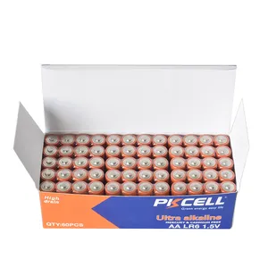 Batteria alcalina PKCELL AA AAA 1.5v a secco