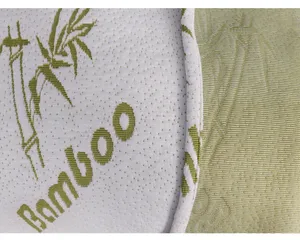 Fodera per cuscino Jacquard protettiva per cuscino in bambù 100%, confortevole, antibatterico e resistente alla pelle