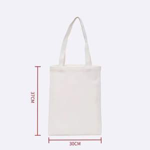 Sac fourre-tout en toile de coton ciré robuste pour étudiants stockage d'articles d'épicerie pour transporter des livres et des fournitures - Product Image 2