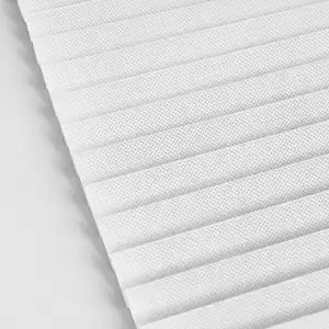 Snoerloze Schaduw Natuurlijke Raamblinde Papier Geplooid Blind Van Geweldige Kwaliteit Voor Raam