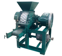 Machine de fabrication de briquettes de charbon de bois en poudre / petite machine à briquettes de charbon de bois en boule, fournie directement par l'usine