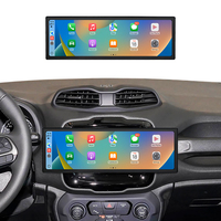 ZWNAV Schermo da 14.9" per Jeep Renegade 2015-2022, Lettore Multimediale Android 15 per Auto, Radio GPS, Navigazione, Stereo, CarPlay, Lettore DVD