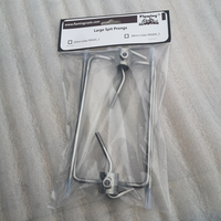 Vente en gros usine – Brochettes de rôtissoire à charbon de bois en acier inoxydable de 22 mm (x2)
