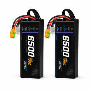 Batterie LiPo JOTEN 22,2V 6S 6500mAh 100C pour drone, 144,30Wh, haute décharge, pack personnalisé pour fournisseur d'aéronefs UAV FPV - Product Image 1