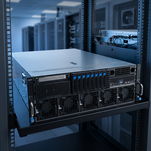Servidor GPU de Alta Densidad ESC8000A E13P 4U, Doble Socket SP5, 24 DIMM DDR5, 8 Ranuras PCIe 5.0 para GPU, Ranuras NVMe Intercambiables en Caliente, Computación en Rack - Product Image 1