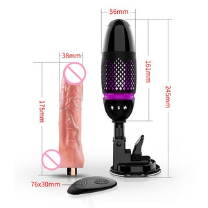 2020 Nieuwe Automatische <span class=keywords><strong>Dildo</strong></span> Elektrische Sexmachine Volledig Zwart voor Vrouwen Masturbatie Sexmachine voor Vrouwen - Product Image 5