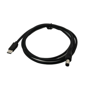 Cable adaptador tipo C a CC de 5,5x2,5 mm macho de 65 W para fuente de alimentación de portátil - Product Image 2