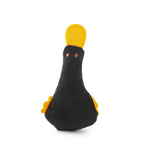 Pato de dibujos animados suave y chirriante ecológico al por mayor, juguete para perros de hierba gatera para gatos - Product Image 5