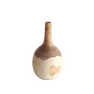 <span class=keywords><strong>Vase</strong></span> à fleurs en bois à long col, moderne, décoratif, de haute qualité et tendance, design simple, nouveau style - Product Image 1