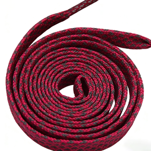 Lacets de chaussures plats en polyester réfléchissants 3M colorés et tendance pour baskets, lacets de chaussures <span class=keywords><strong>extra</strong></span> larges de 9 mm - Product Image 6