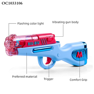 B/O lumière clignotante super électrique enfants jouet musique <span class=keywords><strong>flare</strong></span> pistolet jouets pour enfants - Product Image 4