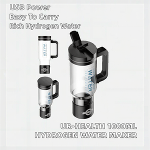 Generador de Agua Hidrogenada de 1000 ml, 2000 ppb, Ionizador de Agua de Escritorio Rico en Hidrógeno, OEM, Portátil, Carga USB, Libre de BPA, para Uso Doméstico y al Aire Libre - Product Image 2