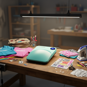 Vevor 12x10 Inch Heat Press Machine Flatbed Manual T-Shirt Sublimation Transfer Printing Equipment - Product Image 2