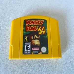 En Stock, Cartucho de Videojuego de Alta Calidad para Nintendo <span class=keywords><strong>64</strong></span>, Conker's Conquest, Carcasa Amarilla, <span class=keywords><strong>Donkey</strong></span> <span class=keywords><strong>Kong</strong></span>, Versión Estadounidense, Tarjetas de Videojuego N64 - Product Image 6