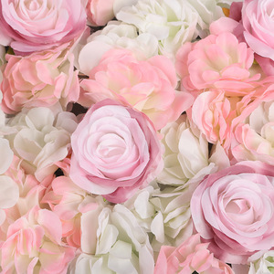 Pared de Flores Artificiales de 30x40cm, Decoración de Rosas de Seda, Accesorios para Fotografía de Bodas, Decoración del Hogar, Rosa Blanco - Product Image 3