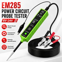 Testeur de circuit automobile EM285 Power Probe, outil de diagnostic de circuit, testeur de tension, test de polarité, détecteur de court-circuit, outil de réparation électrique