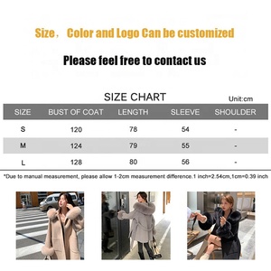 <span class=keywords><strong>Cappotto</strong></span> di lusso all'ingrosso della lana delle donne del <span class=keywords><strong>cappotto</strong></span> <span class=keywords><strong>con</strong></span> cappuccio della <span class=keywords><strong>pelliccia</strong></span> del cachemire della doppia faccia calda di inverno <span class=keywords><strong>con</strong></span> il collo di <span class=keywords><strong>pelliccia</strong></span> della volpe - Product Image 6