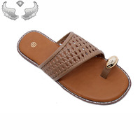 Sandales et pantoufles plates pour femmes, de haute qualité, élégantes, décontractées, de plage, rétro, durables, légères, respirantes, vente en gros