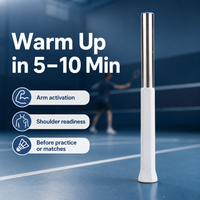 Entraîneur de swing de badminton, pour l'entraînement aux smashs et aux coups clairs avec effet sonore, fonction non réglable incluse
