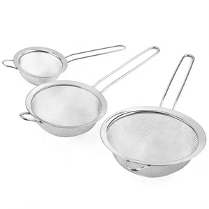 Stainless Steel Mesh Oil Strainer Flour Shaker <strong>Sieve</strong> With Handle Baking <strong>Cooking</strong> Tool - Product Image 3