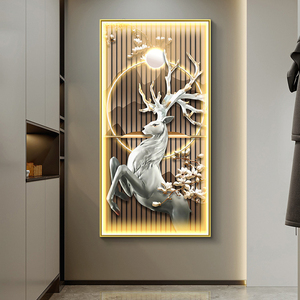 New Wholesale Running <strong>Horses</strong> Animals with LED Lights Aluminum Frame Pictures Glass Wall Art Home Decor Luxury <strong>Horse</strong> <strong>Painting</strong> - Product Image 4