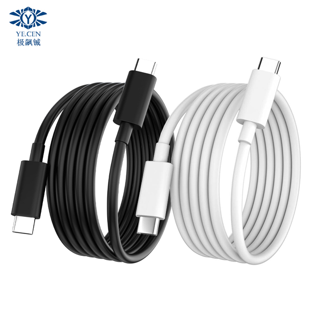 USB C to USB C Fast Charging Cable PD65W Type C Laptop Charging Cord for MateBook HP Thinkpad Yoga MacBook Pro Mini DELL Samsung