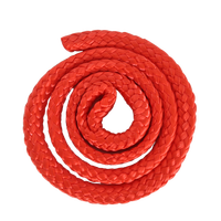 Corde de traction pour veau, cordon obstétrical rouge haute résistance pour l'assistance d'urgence au calvage bovin