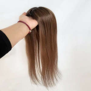 Postizo de Cabello Humano para Mujer, Listo para Enviar al por Mayor, Mono Topper de Cabello Humano - Product Image 3