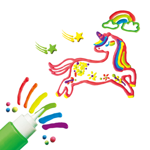 Juego de <span class=keywords><strong>Pintura</strong></span> de <span class=keywords><strong>Tiza</strong></span> de <span class=keywords><strong>Colores</strong></span> Neón para Niños, 6 <span class=keywords><strong>Colores</strong></span>, para Exteriores, Lavable, Muestra Gratuita OEM/ODM - Product Image 2