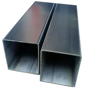 Ms carbon steel pipe welded galvanized steel pipes factory sales carbon square /rectangular hollow section steel tubes