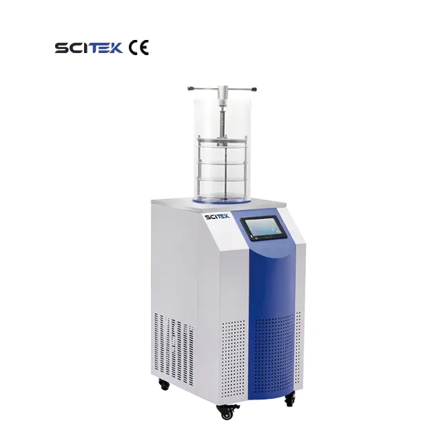 Scitek Floor Freeze Dryer-Technologie Compact Geïntegreerd Ontwerp Vriesdroger Voor Laboratorium