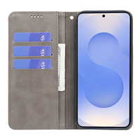 Étuis portefeuille en cuir à rabat pour téléphones mobiles Samsung S25 Ultra S24 Edge S26 S23 Plus avec support magnétique intégré