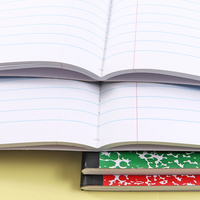 Vente en gros de cahiers de notes A4 A5 100 feuilles carnet de notes de composition pour l'école