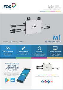 <span class=keywords><strong>Micro</strong></span>-<span class=keywords><strong>onduleur</strong></span> solaire Fox ess Wifi M1-800-E, garantie 10 ans, étanche, <span class=keywords><strong>micro</strong></span>-<span class=keywords><strong>onduleur</strong></span> solaire 800w, <span class=keywords><strong>micro</strong></span>-<span class=keywords><strong>onduleur</strong></span> connecté au réseau <span class=keywords><strong>Enphase</strong></span> - Product Image 4
