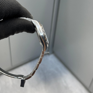 Montres mécaniques automatiques 40 mm en métal doré avec lunette en céramique, chronographe <span class=keywords><strong>Le</strong></span> Mans, montre de luxe pour homme en or blanc, montre mécanique de sport - Product Image 4